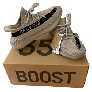 ADIDAS YEEZY Sneakers Shoes Boost 350 V2 Slate Black HP7870 Men's 7 Wome…